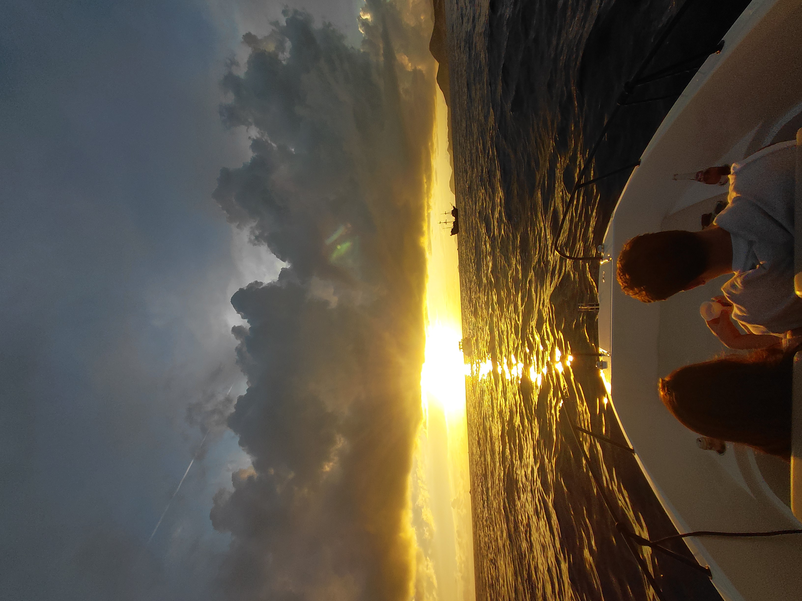 Sunset over the Adriatic